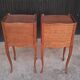 2 Louis XV style bedside tables