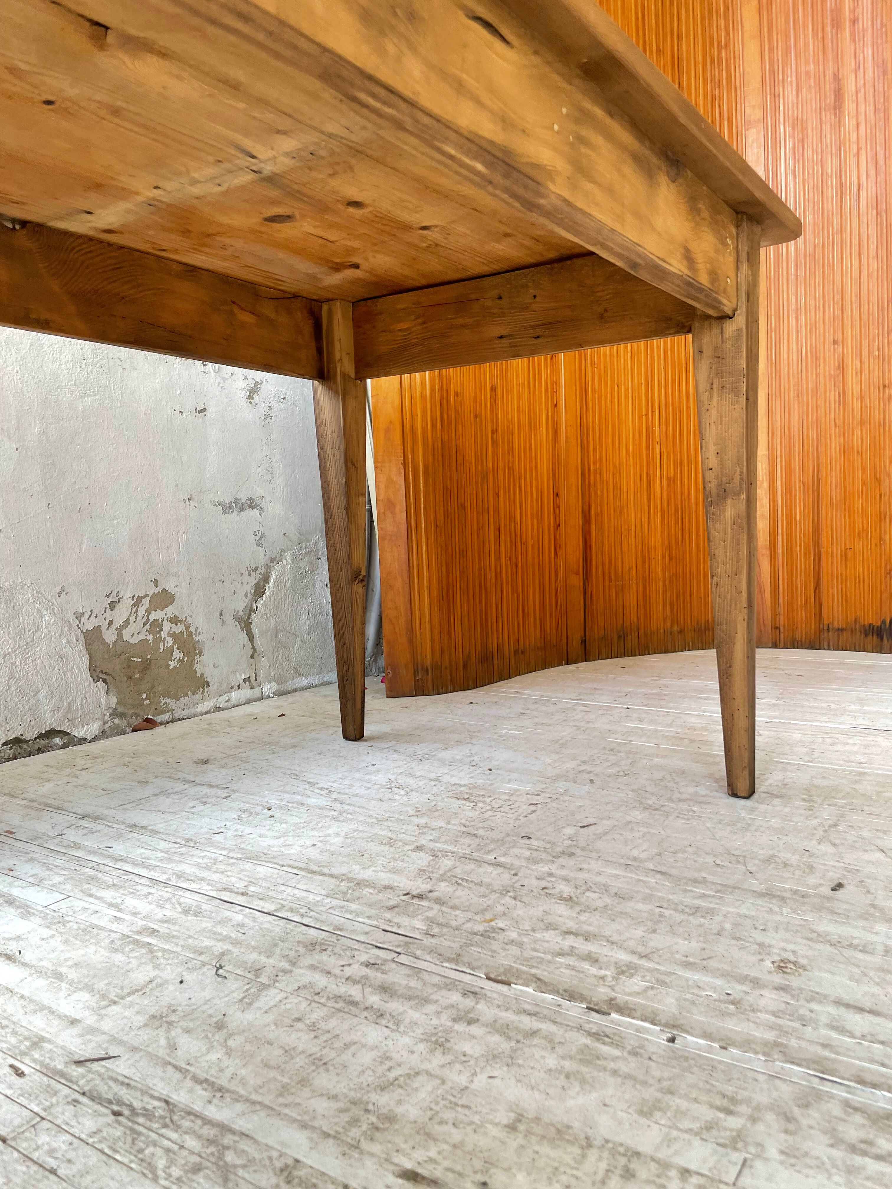 Xxl pine farmhouse table 338cm