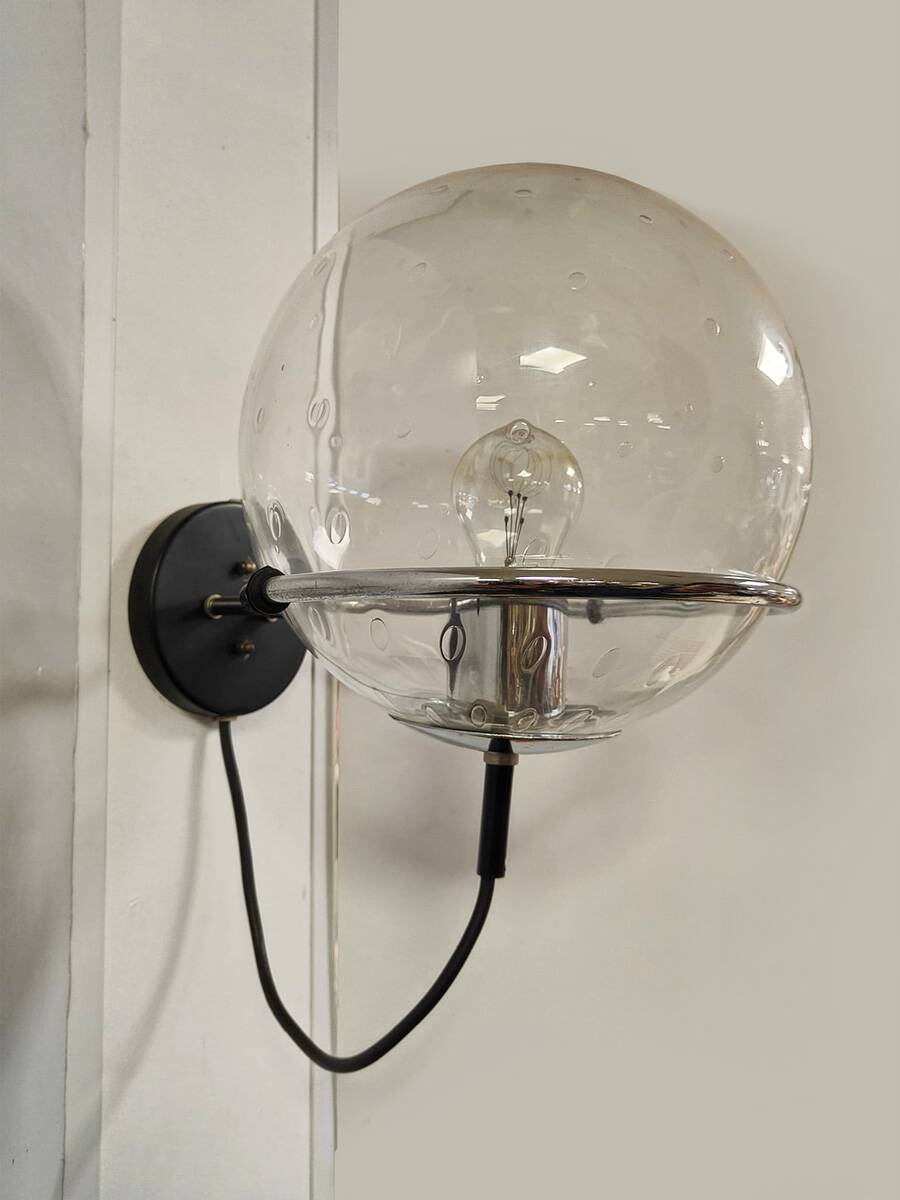 Vintage raindrop wall lamp globe teardrop