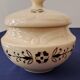 Jug and sugar bowl from Valenciennes by the Gien pottery. Vintage.