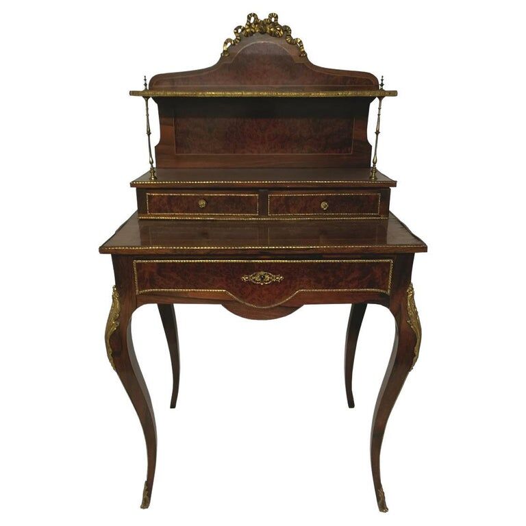 Small cabinet of secretary of Lady Napoleon III French of the 19th century