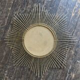Sun mirror 1960 rn gilded metal