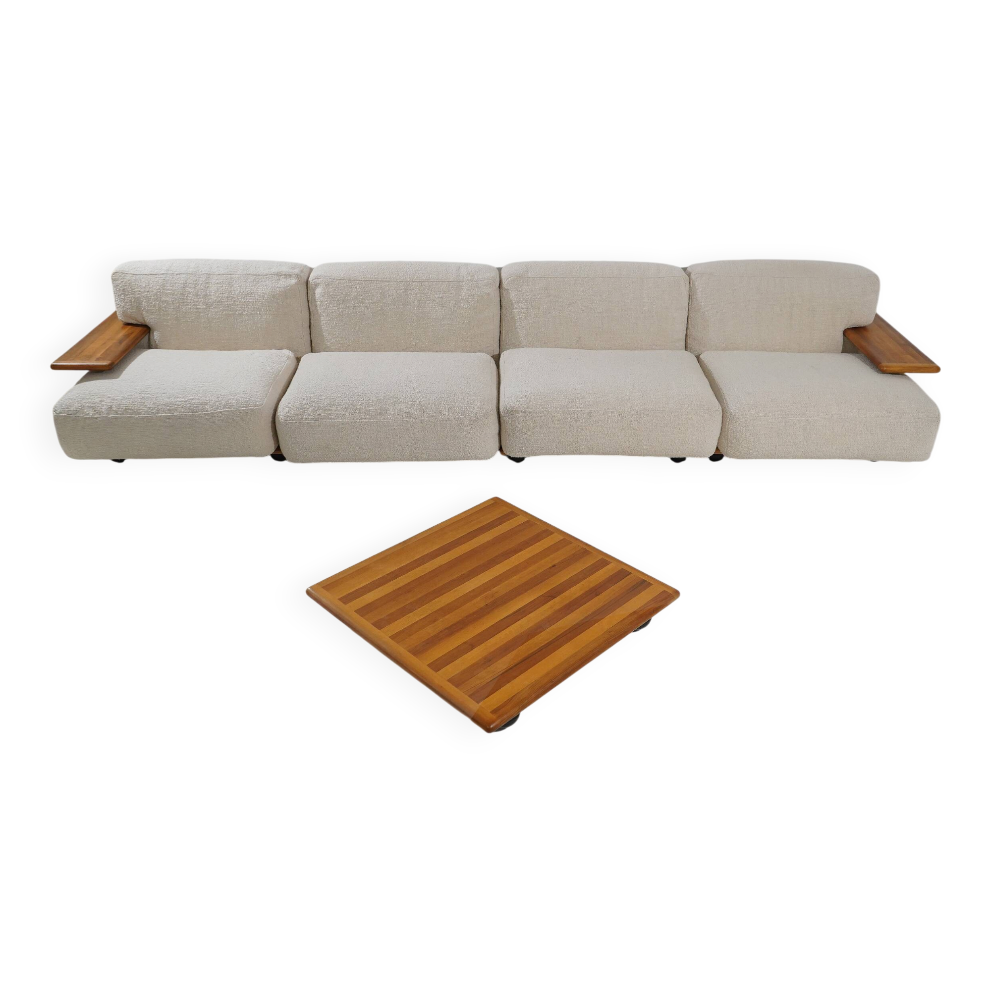 Modular sofa "Pianura" by Mario Bellini for Cassina, 1970s.