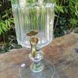 Val Saint_Lambert crystal-cut whiskey fountain