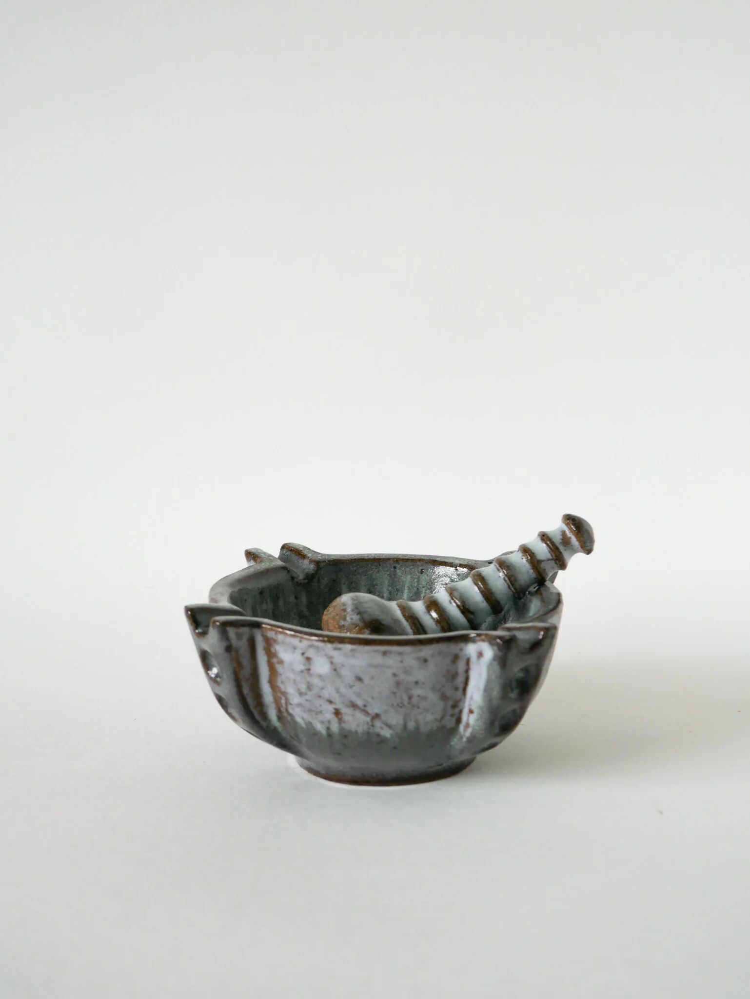 Ceramic mortar and pestle, design, Germany, 1970