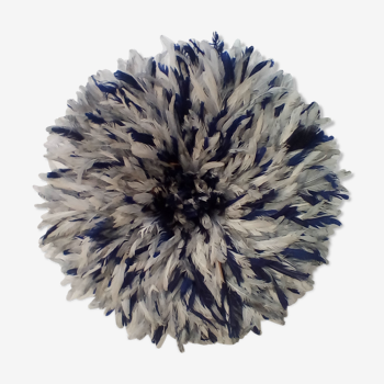 Juju hat speckled gray navy blue and white 60 cm