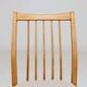 Scandinavian heritage herringbone dining chairs