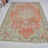 Tapis neutre coloré Oushak sku1315