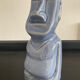 Vintage ethnic vase in glazed porcelain