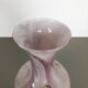 Extra Large Vintage Yellow Opaline Florence Vase Design 1970s, Italie