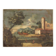 Italian artwork seascape oil on canvas from the 18th century