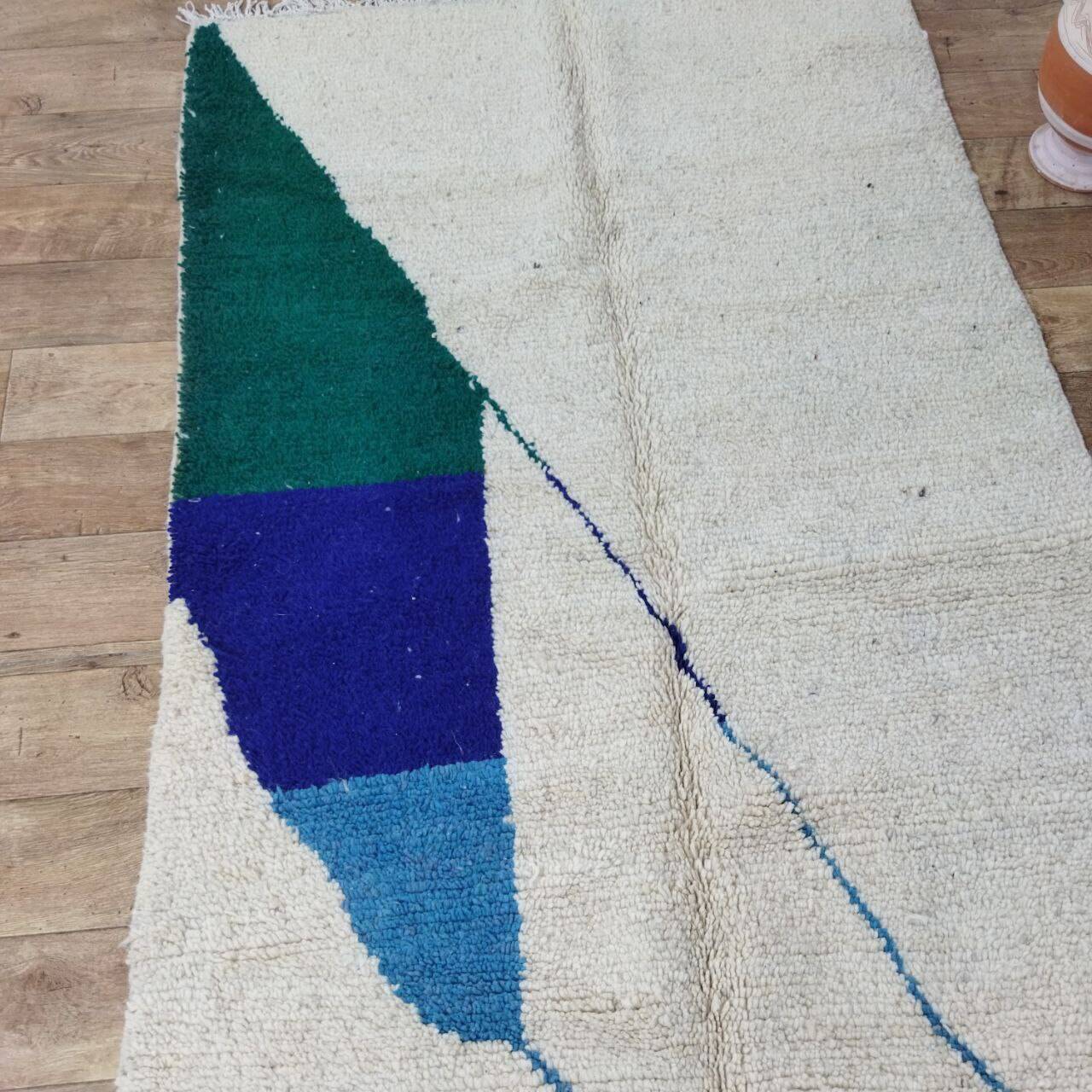 Tapis berbère marocain artisanal fait main