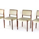 Set of 4 Niels O Möller model 80 chairs