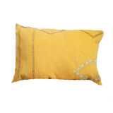 Oreiller en soie cactus marocain
