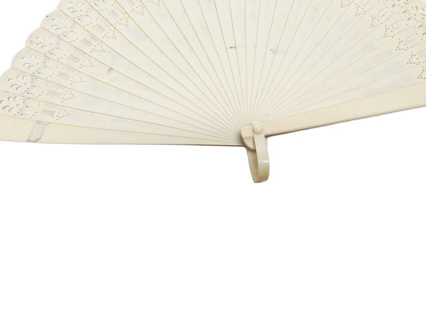 Art Nouveau Polish celluloid fan, 1930s