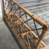 Bed rattan of the 1960s