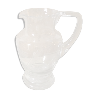 Old glass pitcher