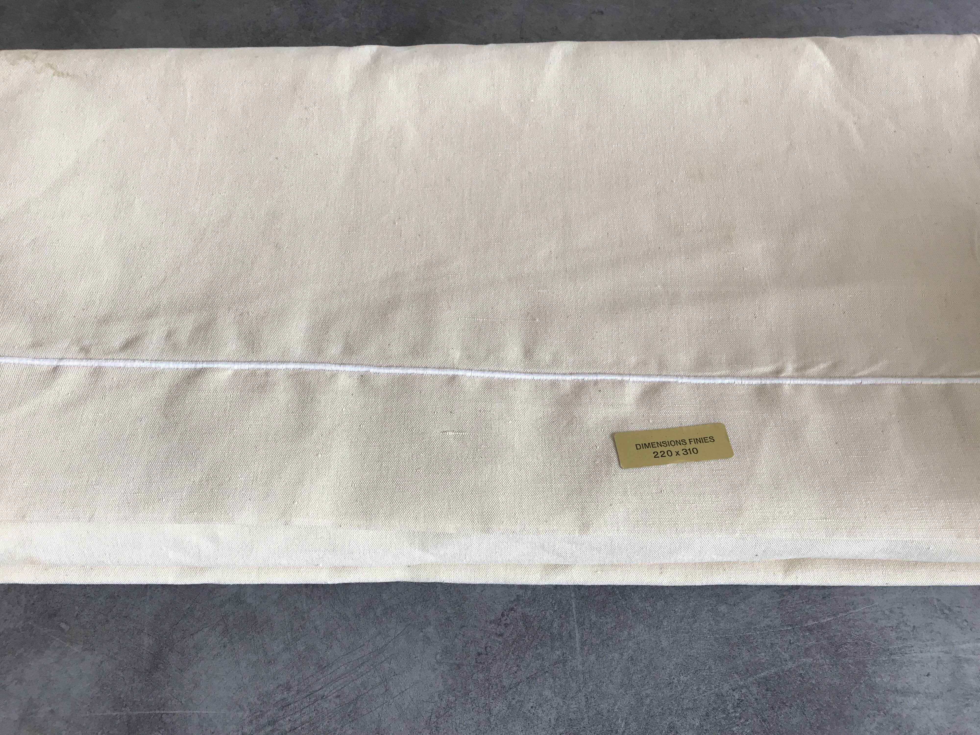 Antique Ecru Métis Canvas Sheet 220 x 310 cm, 50s/60s