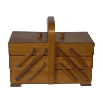 Vintage sewing basket