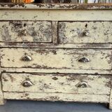 Commode en teck ancien