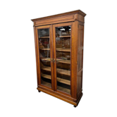 Vintage wooden laboratory cabinet/display cabinet/pharmacy cabinet