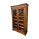 Vintage wooden laboratory cabinet/display cabinet/pharmacy cabinet