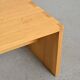 Occasional table in solid pine, Les Arcs, France, around 1970.
