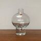 Vintage Italian glass bubble vase