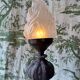 Rare and imposing wall light, torchiere mid-20th century