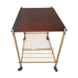 Vinyl door booster table