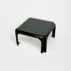 Coffee Table 'Elena', Vico Magistretti Design for Metra Italy, Glossy Black, 1970s