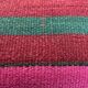 Vintage turkish kilim cushion cover, 30 x 50 cm