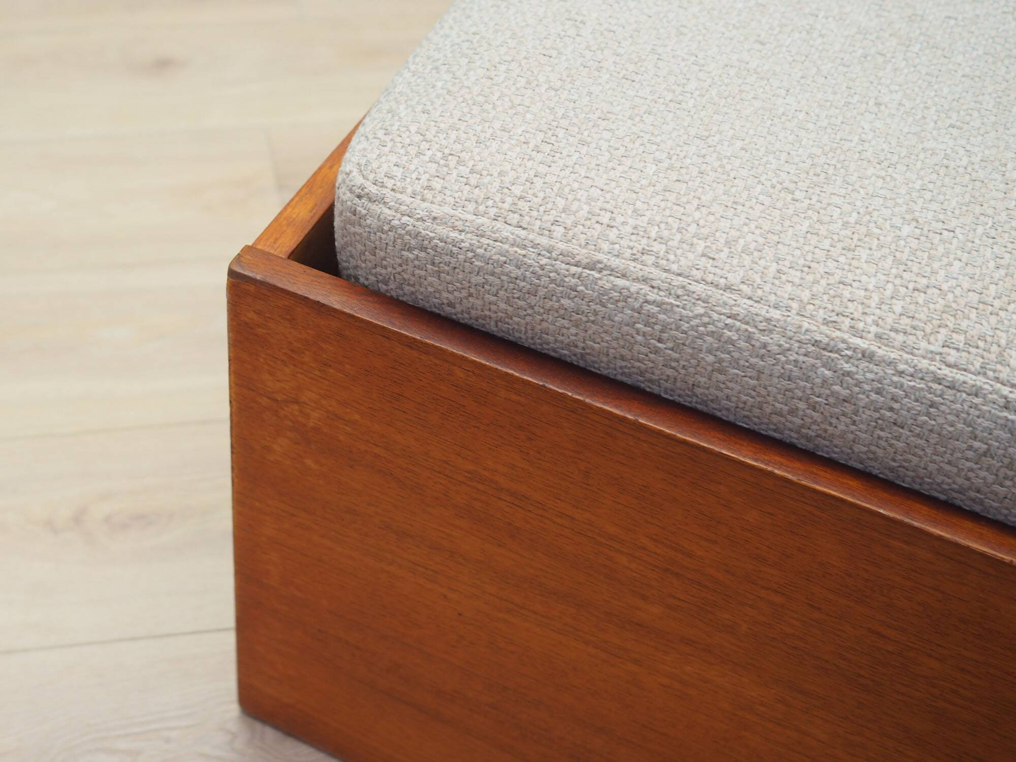 Teak daybed, Danish design, 1970s, production: Denmark