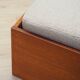 Teak daybed, Danish design, 1970s, production: Denmark