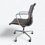 Brown Herman Miller Original Eames EA335 Desk Aluminium Chair