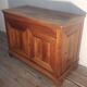 Low buffet in late 19th century walnut 3 doors including 1 side
