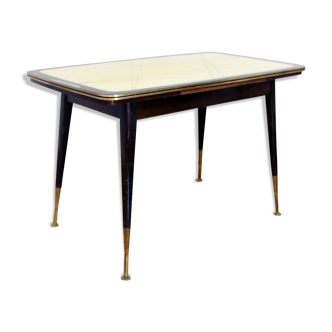 Dining height adjustable table
