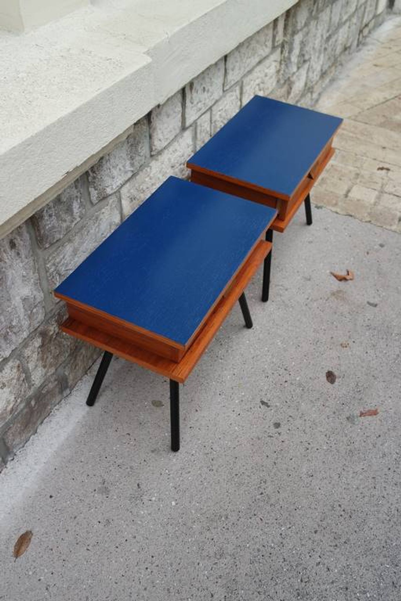 Duo of bedside tables