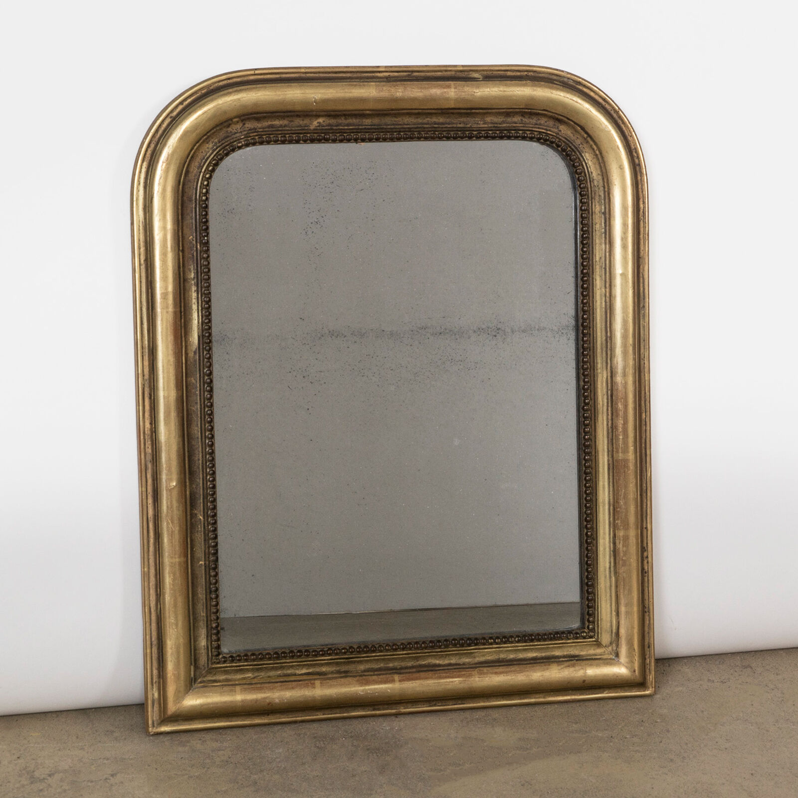 19th C Louis Philippe Mirror with Foxed Glass