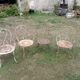 4 Fauteuils de jardin