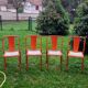 Chaises Tolix model T4