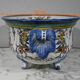 Gien earthenware planter, renaissance style – early twentieth century
