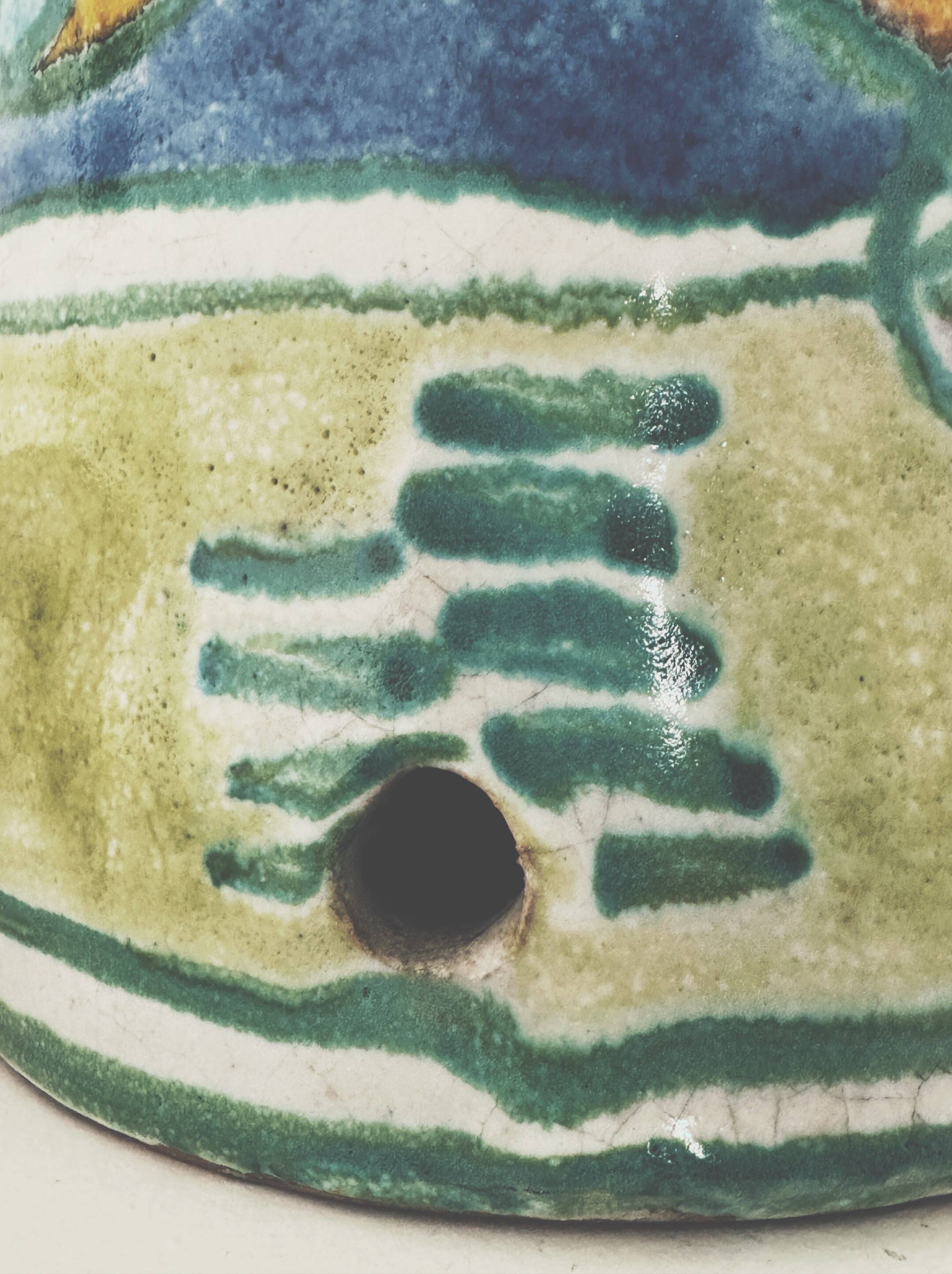 Rare & monumental lamp by Giovanni de Simone