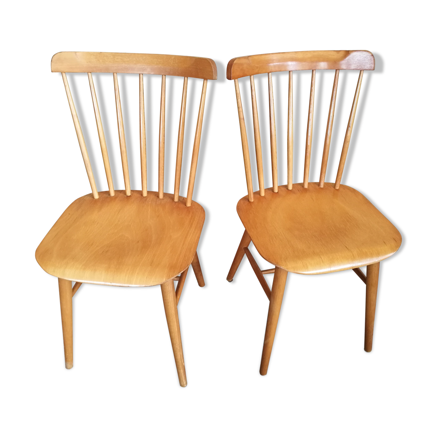 Pair of scandinavian bar chairs
