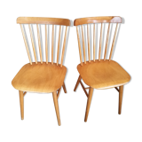 Pair of scandinavian bar chairs