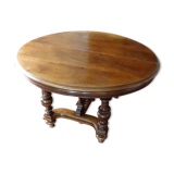 Table ancienne extensible en bois massif