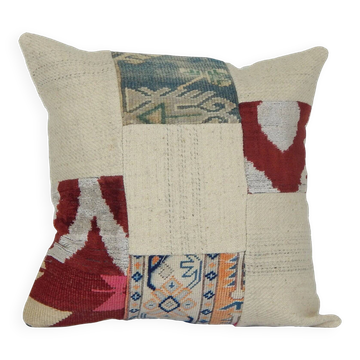 Vintage kilim cushion cover 51x51 cm