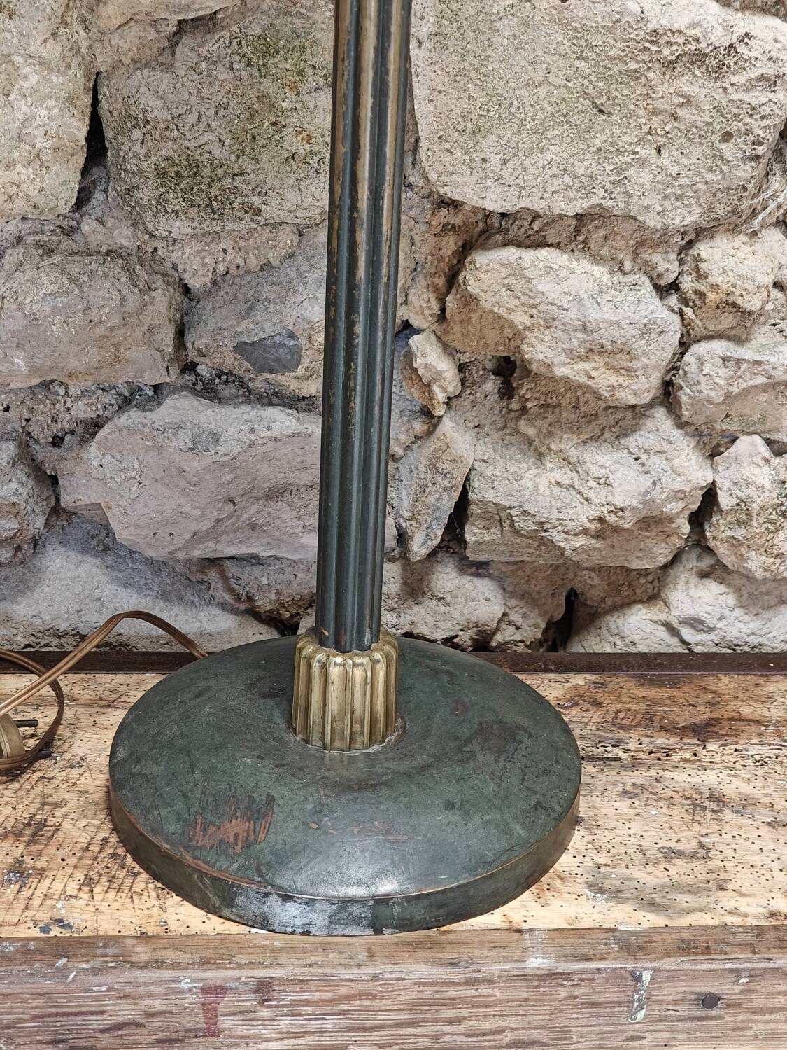 Art Deco P.Fargette table lamp