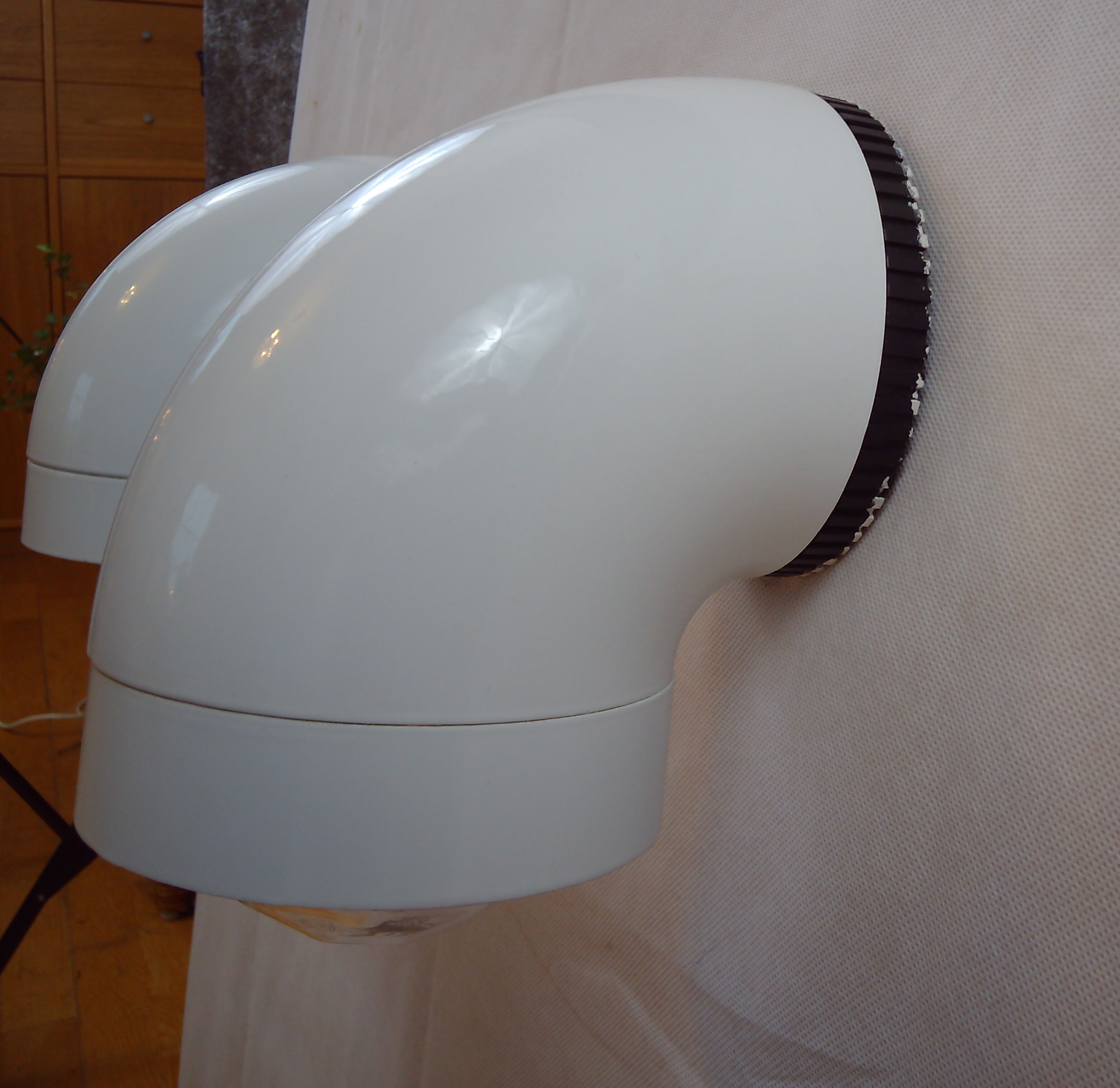 Pipeline sconces by Ole Pless for Nordisk Solar