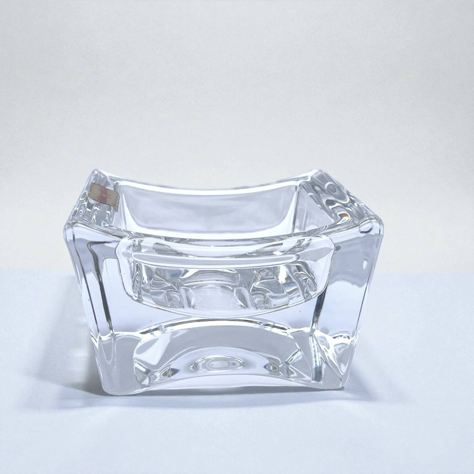 Crystal trinket dish or ashtray from Vannes-le-Châtel – 1960s-1970s